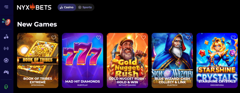 NyxBets - het beste online casino